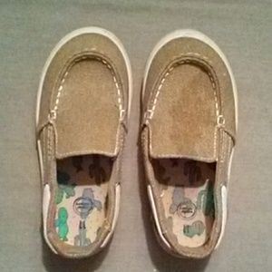 Boys size 11 wonder nation slip ons